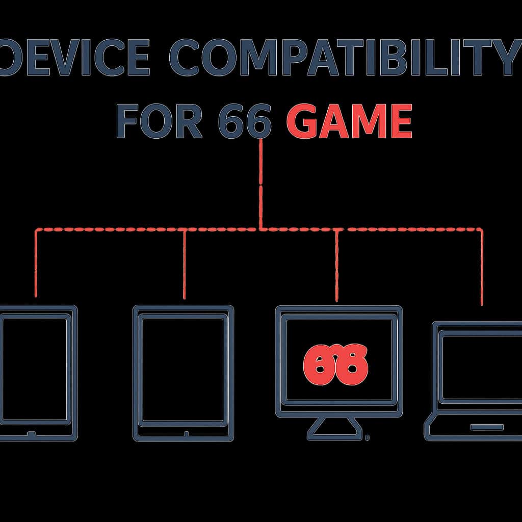 A diagram showing device specifications related to 66 Game.