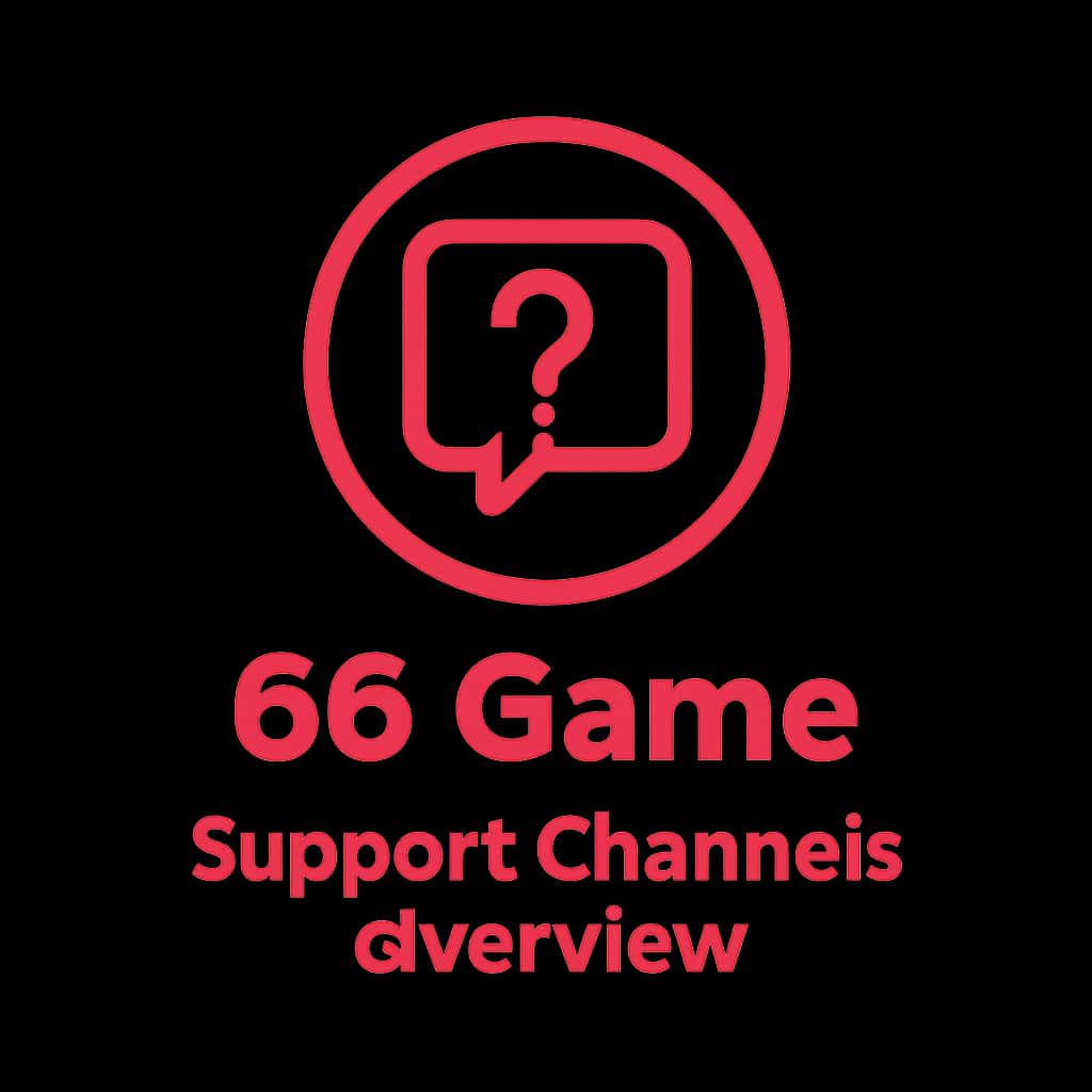 An icon symbolizing support resources for 66 Game.