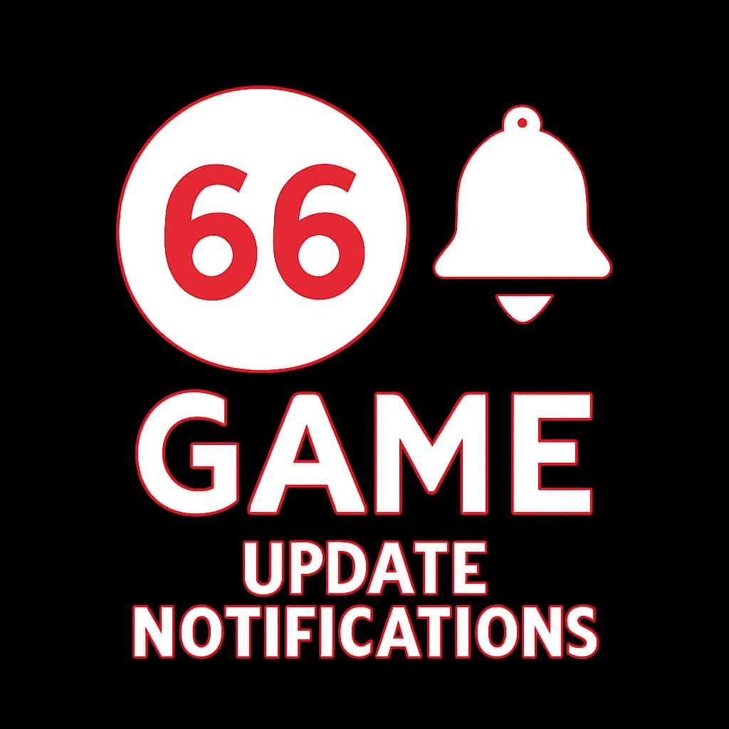 Icon representing 66 Game Update Notifications.