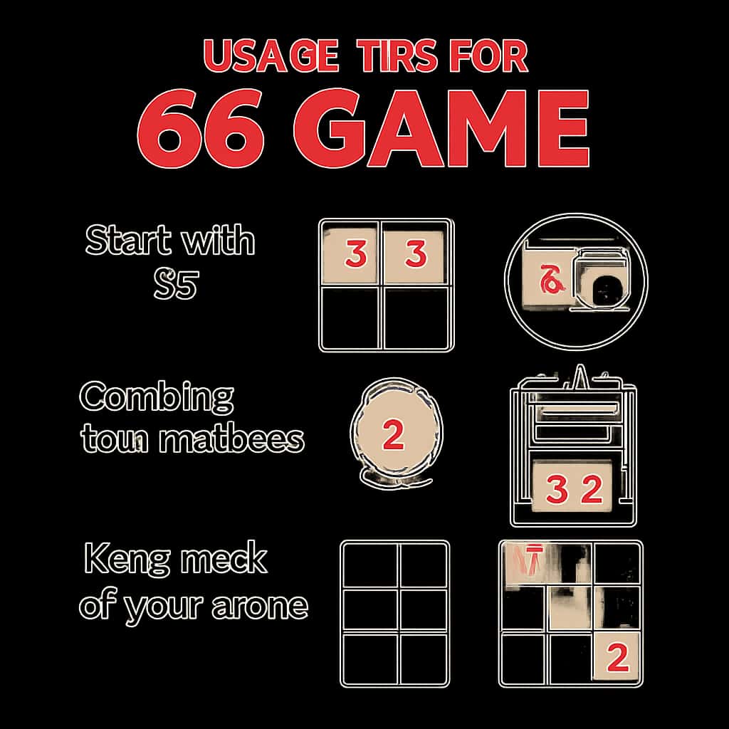 An illustrative diagram showing features of the 66 Game platform.