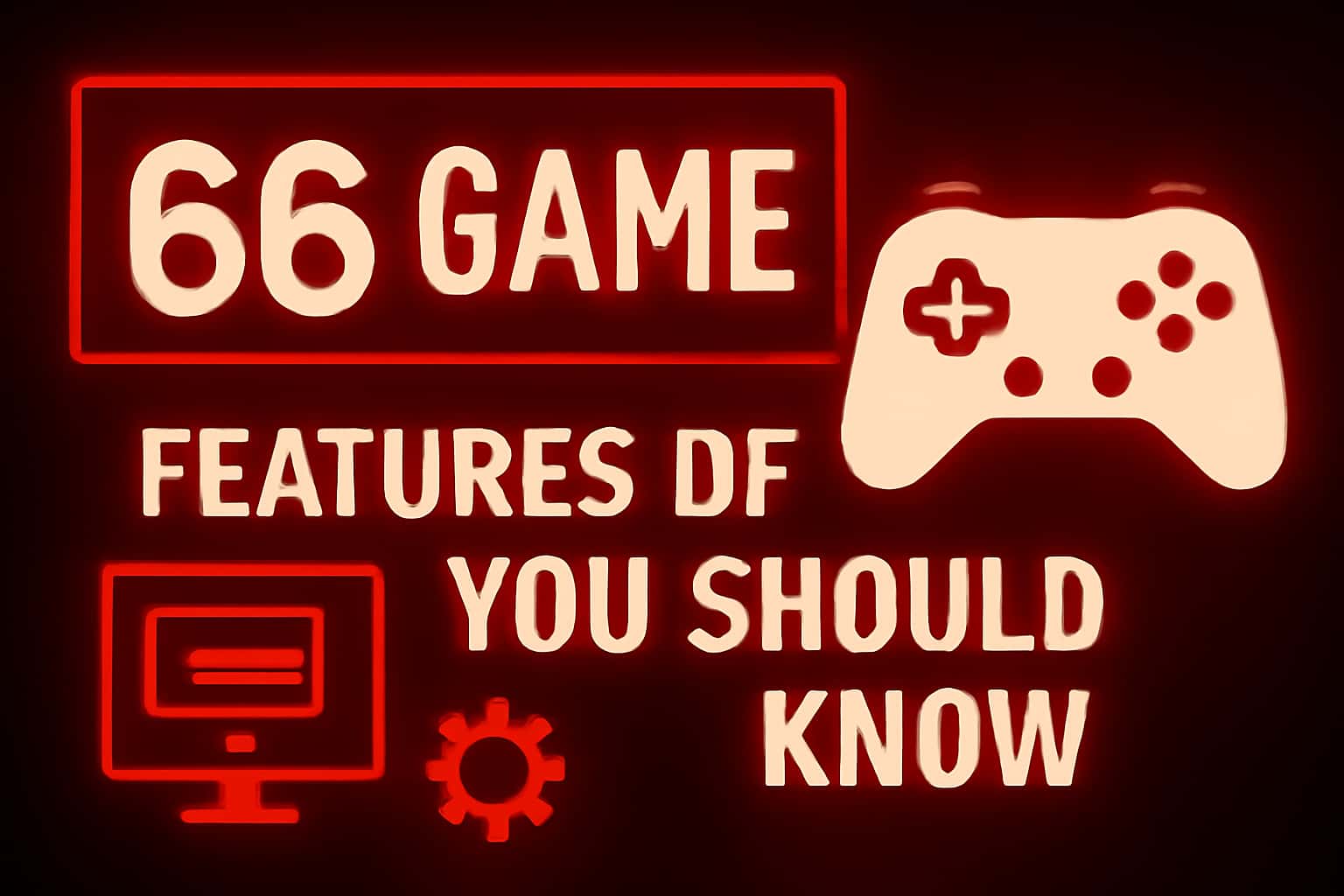 An informative visual representation highlighting the key aspects of 66 Game features.