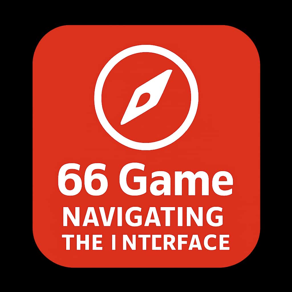 An icon symbolizing assistance for 66 Game navigation.