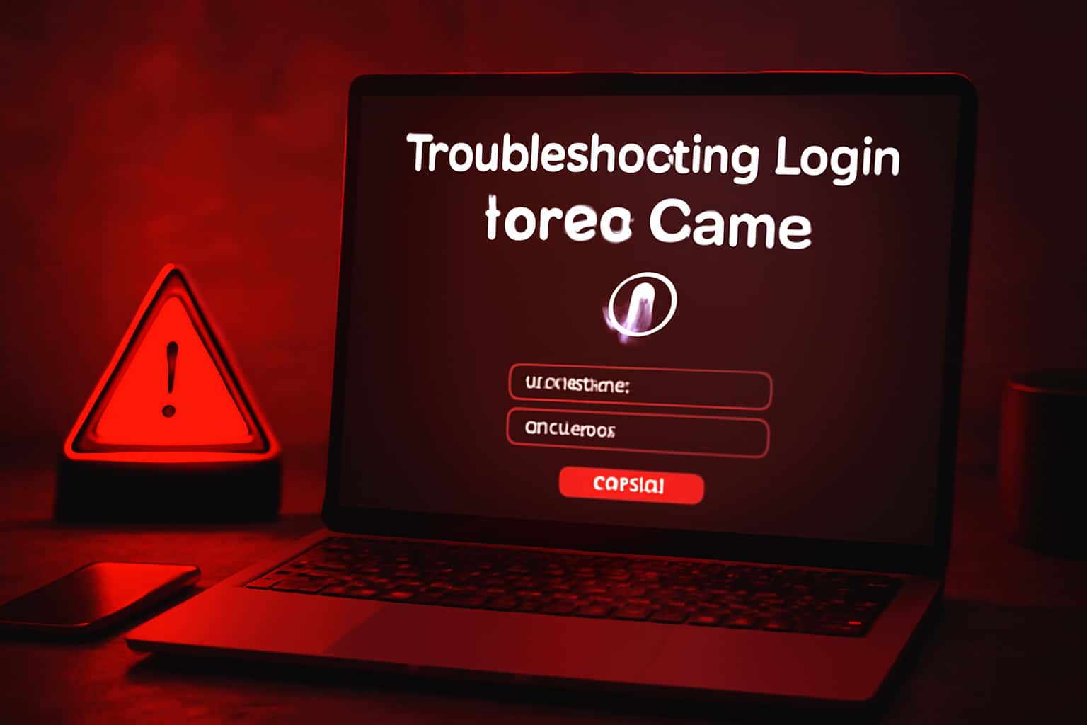 An informational graphic on troubleshooting login issues for 66 Game.